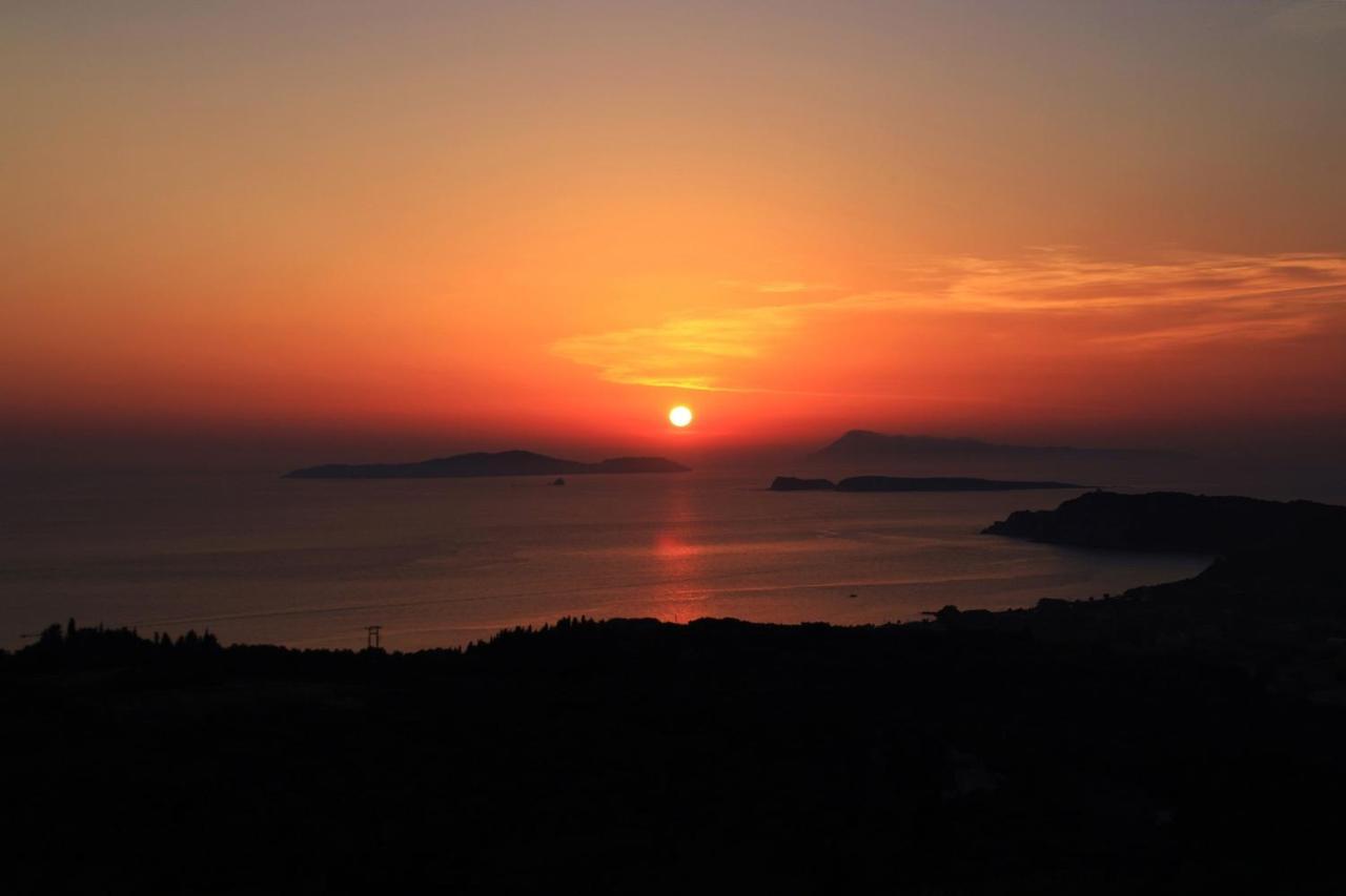 Sunset Sea View Villa 5 Arillas Agiou Georgiou Esterno foto