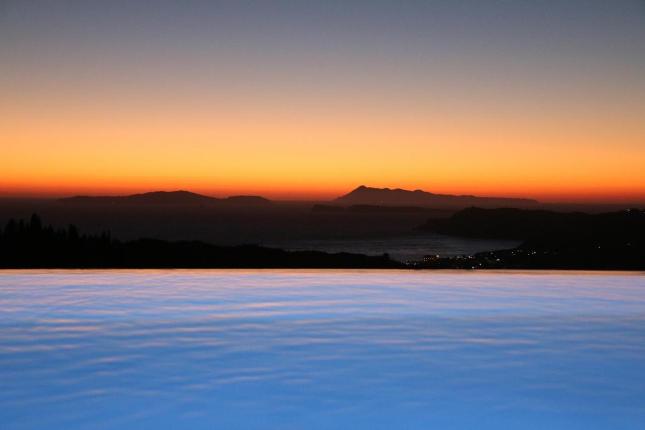 Sunset Sea View Villa 5 Arillas Agiou Georgiou Esterno foto