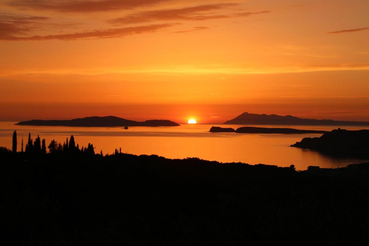 Sunset Sea View Villa 5 Arillas Agiou Georgiou Esterno foto